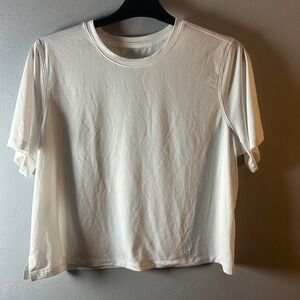 Lululemon Swiftly Tech Short Sleeve T-Shirt Women White Athletic Performance Top